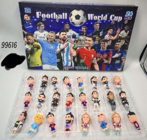 Kalendarz adwentowy piłkarski z piłkarzami 24 niespodzianki 2161527