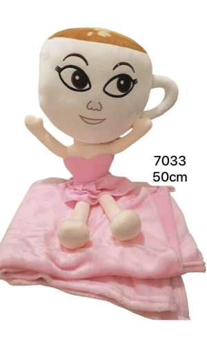 Maskotka cappuccino z kocem. 2161529