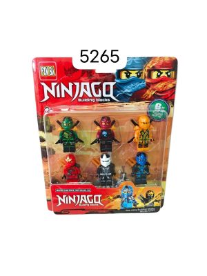 Figurki Ninja 6 szt 9460404