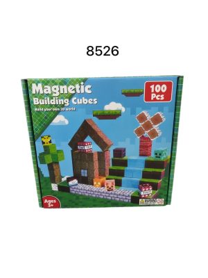 Klocki magnetyczne 100 elementów 6504972