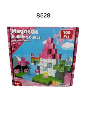 Klocki magnetyczne 100 elementów 6504974