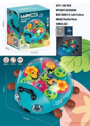 Zabawki Lady Bug Gear Muzyka 3423005