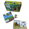 D KLOCKI MAGNETYCZNE MINECRAFT KLOCKI SZEŚCIANY 50 KLOCKÓW + 1 FIGURKI MOCNE 3413974