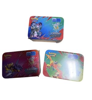 KARTY POKEMON FULGOR NEGRO+ METALOWE PUDELKO 42 KARTY 9876373