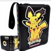 DUŻY PRZENOŚNY ALBUM KLASER SEGREGATOR NA KARTY POKEMON 400 KART ZAMEK 4871381