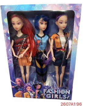 ZESTAW Lalki Huntrix komplet 3 sztuki RUMI MIRA ZOEY 4993346