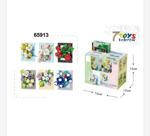 Zabawki Klocki Kwiaty 6228600