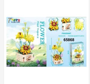 Klocki Kwiaty Flower 579PCS 6228628