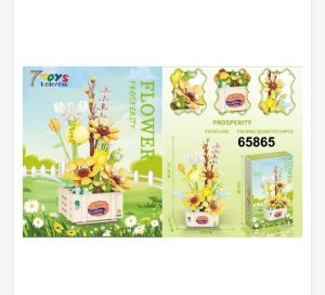 Klocki Kwiaty Flower 560PCS 6228629