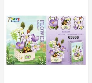 Klocki Kwiaty Flower 519PCS 6228630