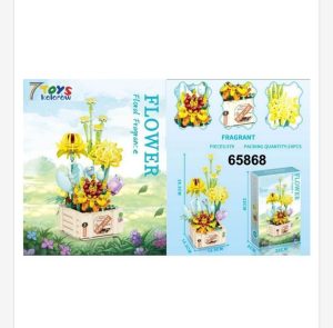 Klocki Kwiaty Flower 579PCS 6228631