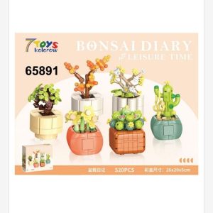 Klocki Kwiaty Bonsai Diary 520PCS 6228632