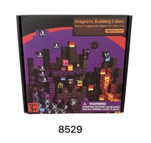 Klocki magnetyczne 100 elementów. 2495919