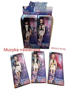 GRAJĄCA Kpop Demon Hunters lalka lalki Rumi Zoey i Mira k-popowe 2495926