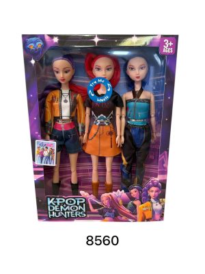 Lalka kpop 3 szt z muzyką. 4941000