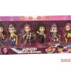 Kpop DEMON HUNTERS Komplet Zestaw figurek lalek 6 szt ŁOWCZYNE 11cm PIĘKNE 4941004