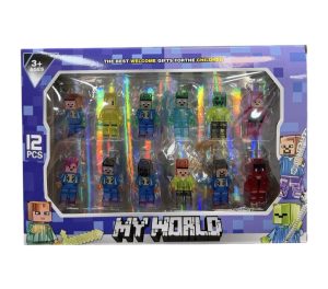 Zestaw Figurek My World Minecraft Figurki 4941008