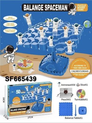 Drzewko Równowagi Kosmos Gra Zręcznościowa Rodzinna Balansujące Astronauci 4941009