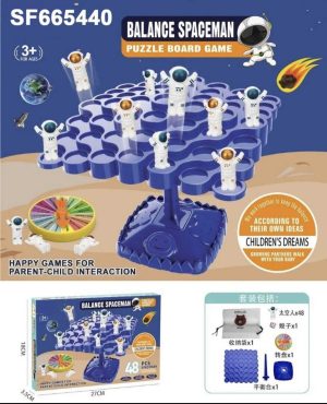 GRA ZRĘCZNOŚCIOWA BALANSUJĄCY ASTRONAUTA RODZINNA DLA DZIECI 4941014