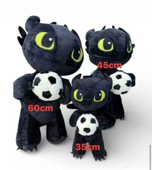 Miękki SZCZERBATEK Pluszak 45 cm – Bajkowy Smok 3828247