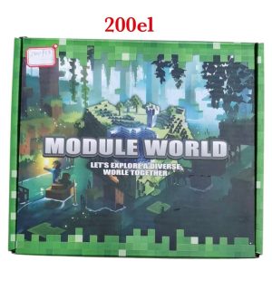 KLOCKI MAGNETYCZNE BLOKI MINECRAFT 200 SZT. 3847643