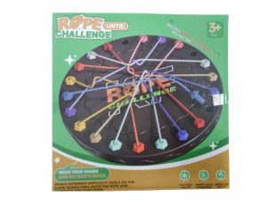 Gra Planszowa Rozplątywanie Lin Sznurków Logiczna Zręcznościowa Rodzinna 6429273