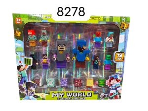 Figurki Minecraft magnetyczny 6224707