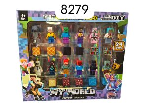 Figurki Minecraft magnetyczny 6224708