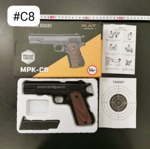 Pistolet metalowy na plastikowe kulki 9608500