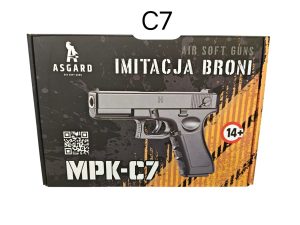 Pistolet metalowy 9608501