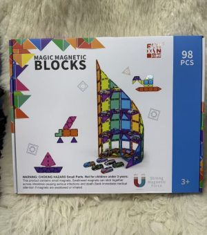 Klocki magnetyczne click4toys zestaw 98 elementów 5671415