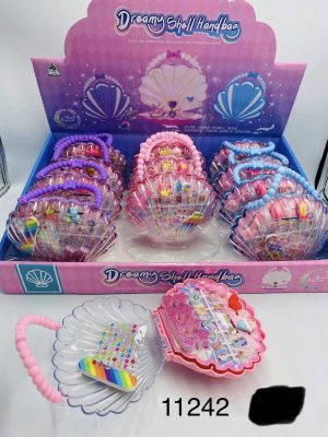 Zabawka do makijażu w kształcie muszli 2619704