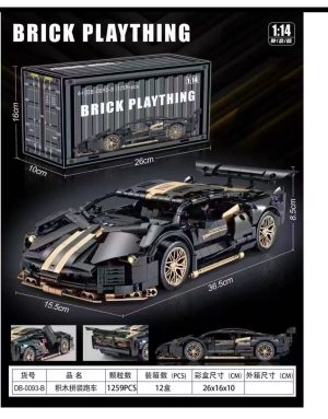 Klocki Konstrukcyjne Samochód Zestaw Klocków 3099034