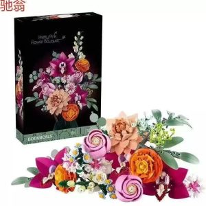 LEGO BOTANICALS 10342 PIĘKNY BUKIET RÓŻOWYCH KWIATÓW kwiaty_ prezent 9174534