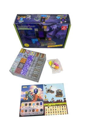 D KLOCKI MAGNETYCZNE MINECRAFT KLOCKI SZEŚCIANY 50 KLOCKÓW + 1 FIGURKI MOCNE 9822891