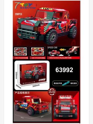 Zabawki Klocki Samochod 290PCS 7413232