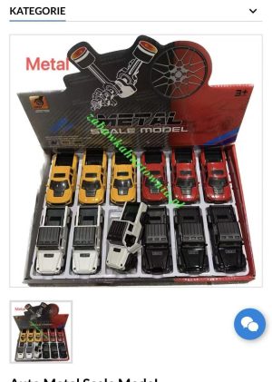 Zabawki Metal Scale Model 7413254