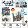 KLOCKI MAGNETYCZNE BLOKI Blocuri magnetice puzzle de constructie VICTINY  20PCS 4192318