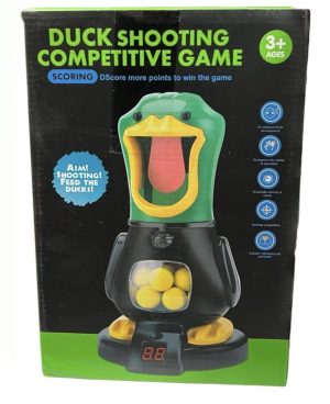 GŁODNA KACZKA STRZELANIE DO CELU GRA ZRĘCZNOŚCIOWA 2 PISTOLET KULKI PREZENT 4192320