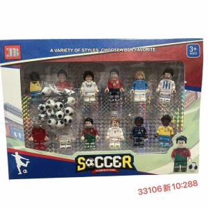 Zestaw Habarri Piłkarska Akademia Piłkarzyki Mecz Figurki Dla Dzieci Piłka Rozgrywki 6752194