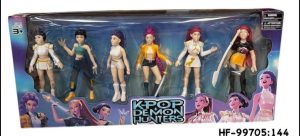 ZESTAW FIGURKI KPop Demon Hunters K-POP lalki 6752198
