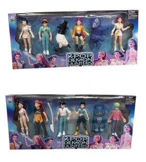ZESTAW FIGURKI KPop Demon Hunters K-POP lalki 6752199