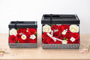 Compliment Box Kwiaty Mydlane Róże 16x23 cm 9998623