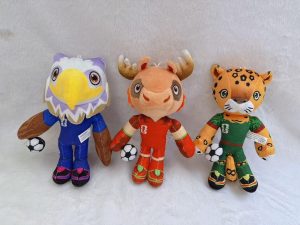 FIFA prezentuje maskotki 25cm 9998627