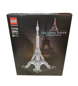 KLOCKI KONSTRUKCYJNE ZESTAW 3000 EL. ELEMENTÓW WIEŻA EIFFLA PARYŻ COIL 8152701