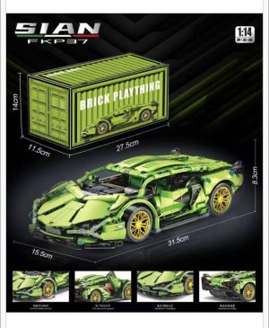 Zestaw Klocków Klocki Samochód 8152711