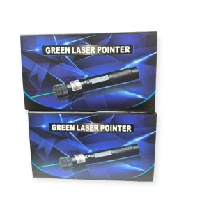 MOCNY WSKAŹNIK LASEROWY LASER POINTER ZIELONY AKU + ŁADOWARKA I NAKŁADKA 4703354