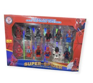 Figurki Spider-Man Marvel Zestaw 12 Figurek Spiderman 4703371