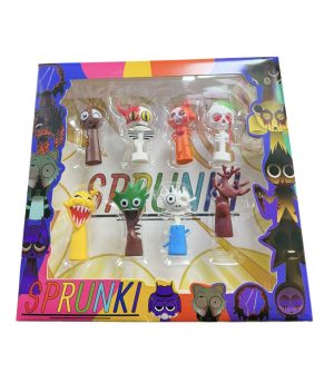 ZESTAW FIGURKI Zabawne figurki Sprunki 4703373