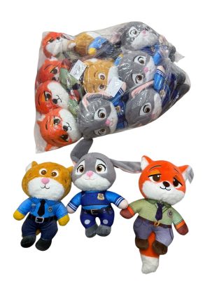 25CM Maskotek ZOOTOPIA Judy Hopps Policjantka Zwierzogród MIX 4703375